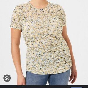 Floral Print Women's Top